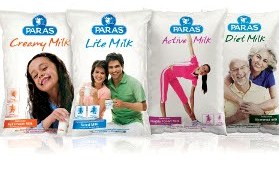 Paras Milk Launches Seven Colour Packaging