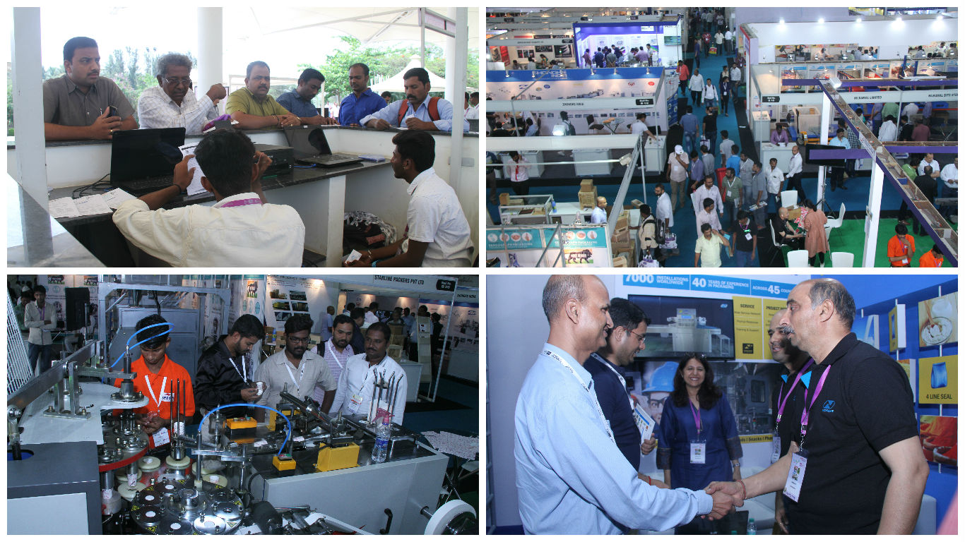 2443 Unique Visitors Mark Their Presence @ PackPlus South –  Day 2!!